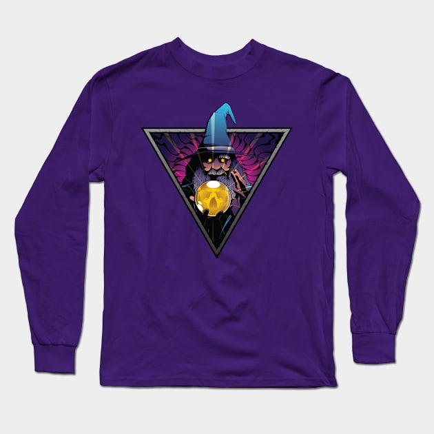 The Wizard Long Sleeve T-Shirt by Never Not Tired Club